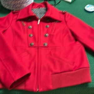 Women’s red jacket